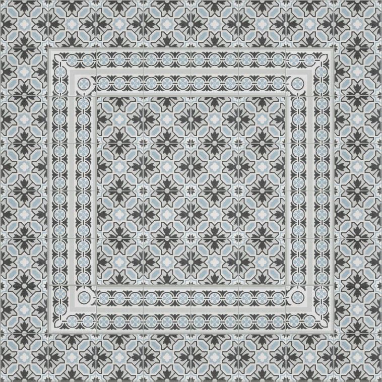 Carrelage Effet Carreaux de Ciment - La Madeleine Emile