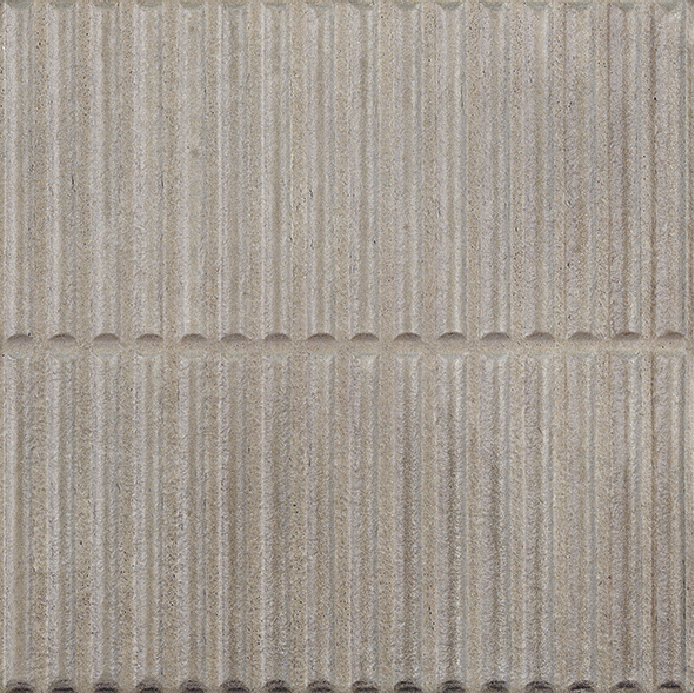 Faience grise - Homey Stripes grey mat