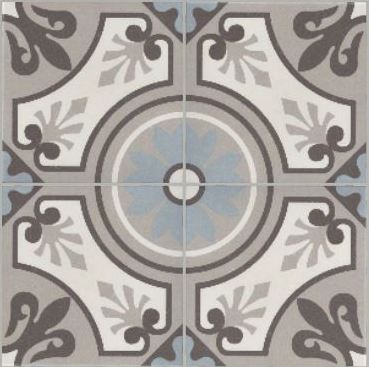 Carrelage Effet Carreaux de Ciment - La Madeleine Lilou classic