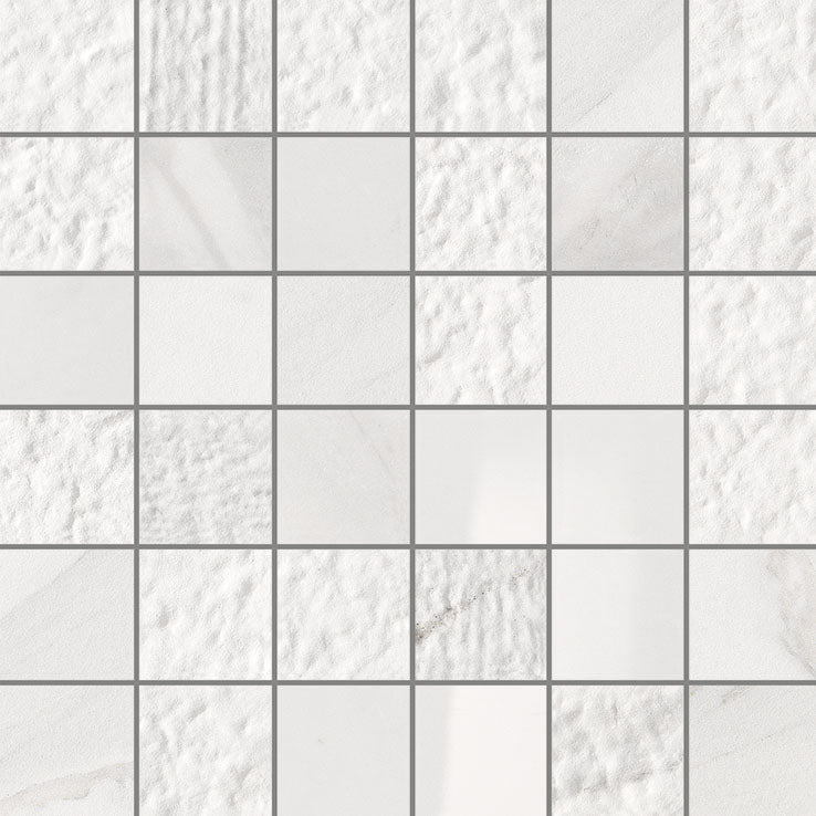 MARBLE EXPERIENCE - Mosaico Mix Statuario Lux