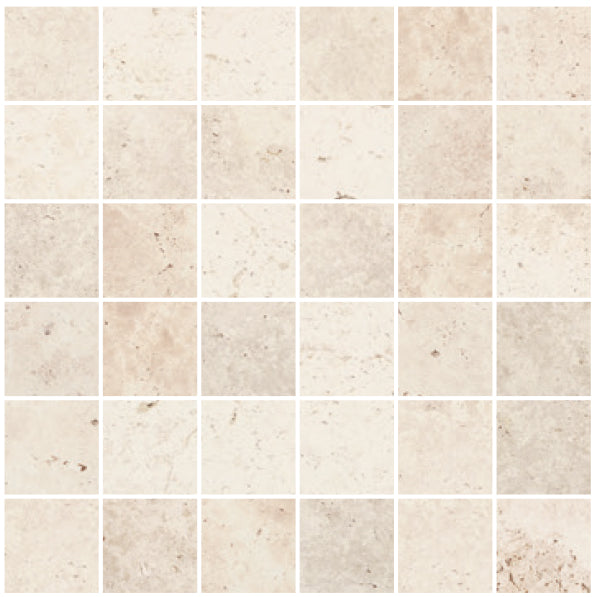 Mosaïque Effet Marbre Travertin In Falda Travertino navona