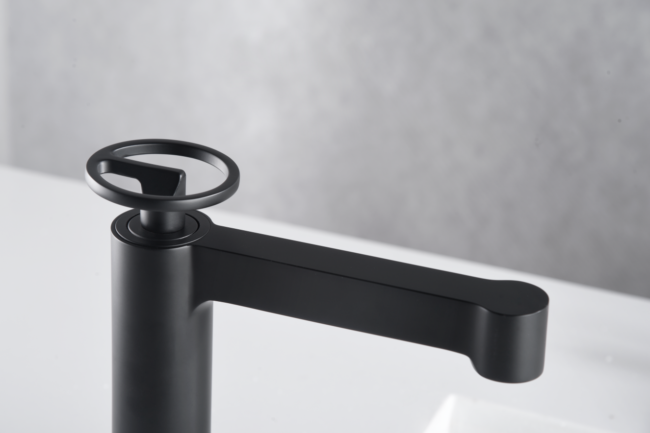 Mitigeur de Lavabo - Olimpo Noir Mat