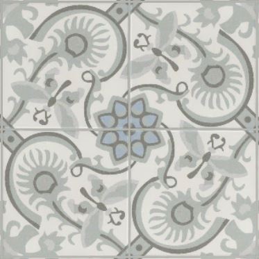 Carrelage Effet Carreaux de Ciment - La Madeleine Papillon