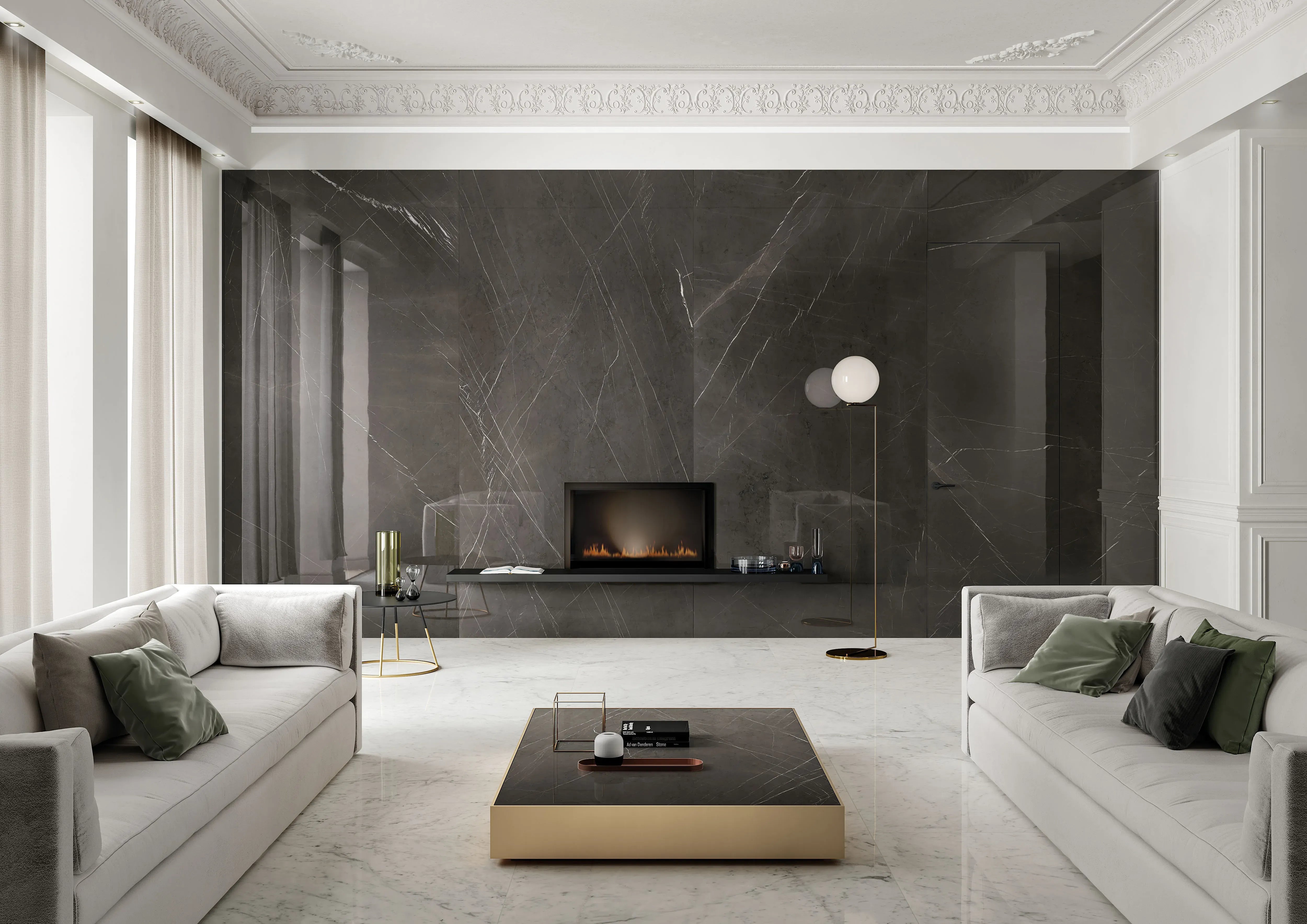 Carrelage Effet Marbre Luxe - Lux Experience Pietra Grey