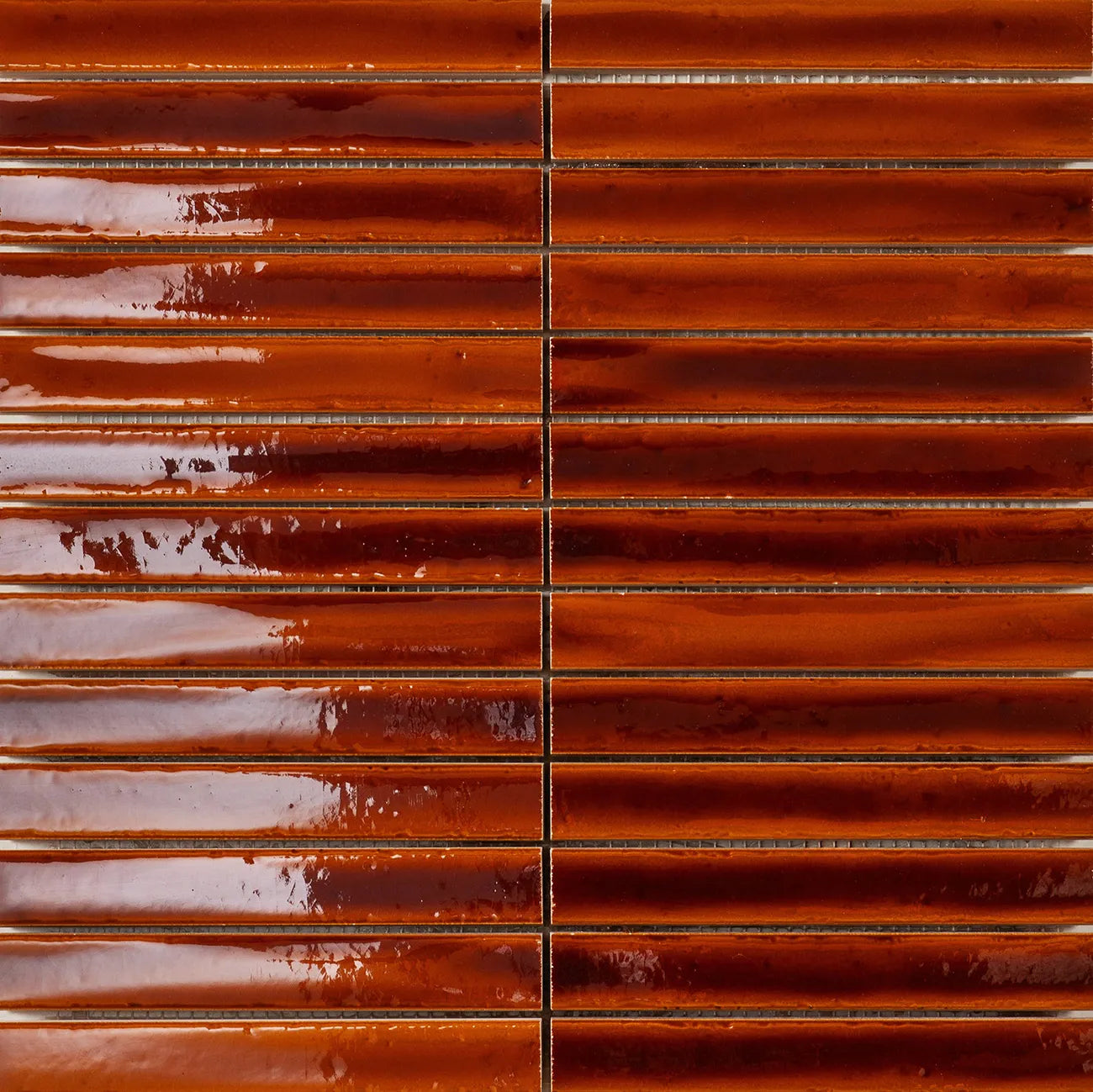 Faïence décorative - Short Stick Crackle Honey