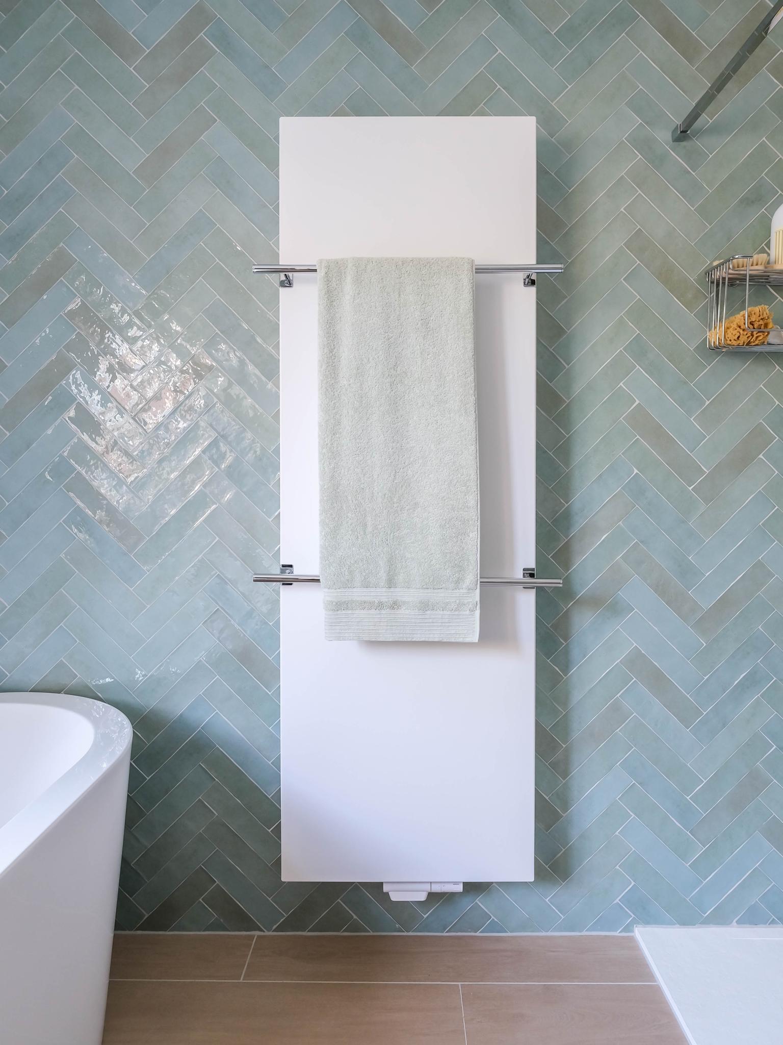 Carrelage effet zellige - Atelier Vert d'eau