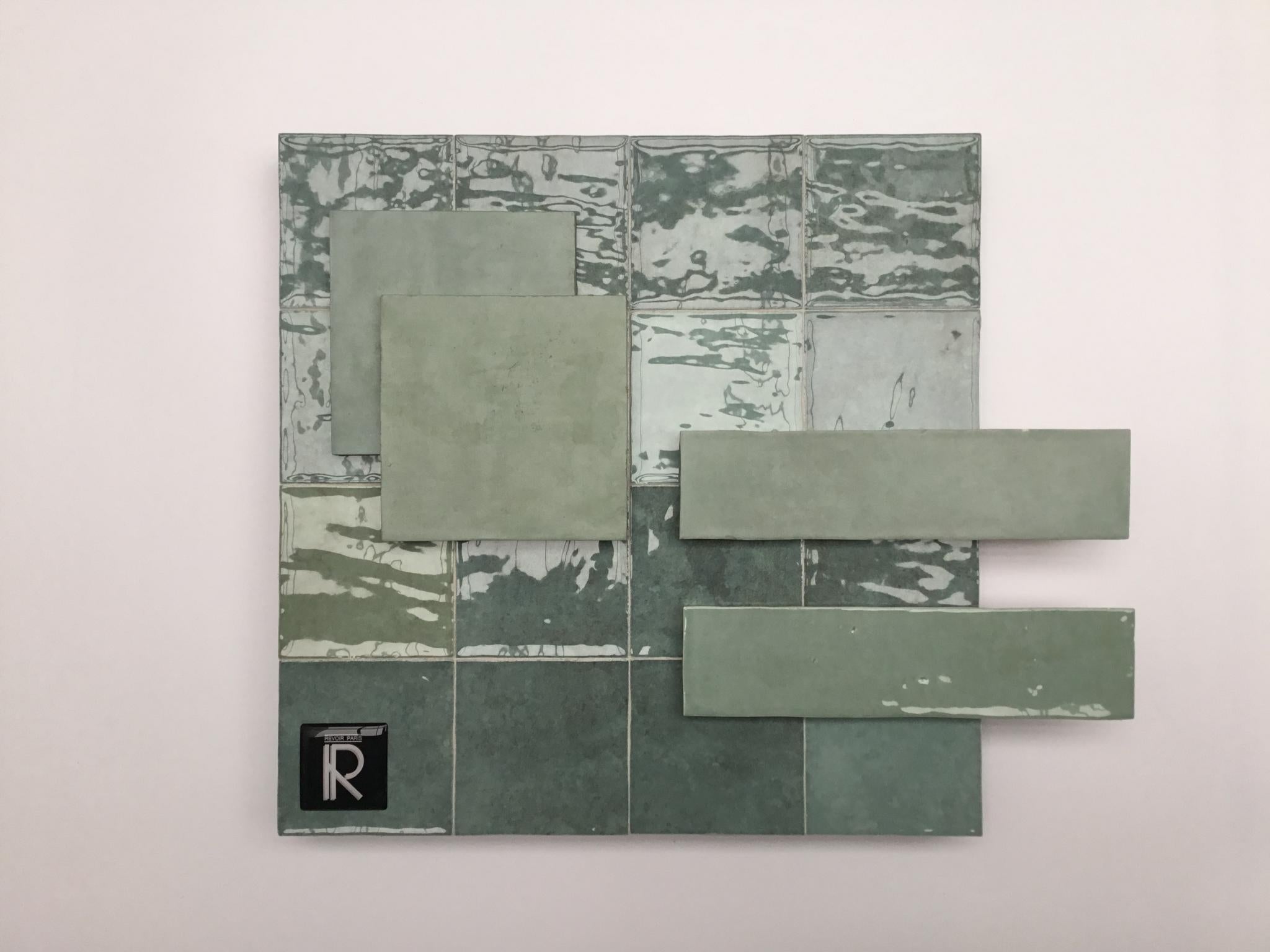 Carrelage effet zellige - Atelier Vert d'eau