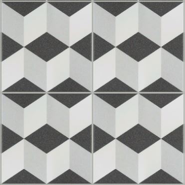 Carrelage Effet Carreaux de Ciment - La Madeleine Victor