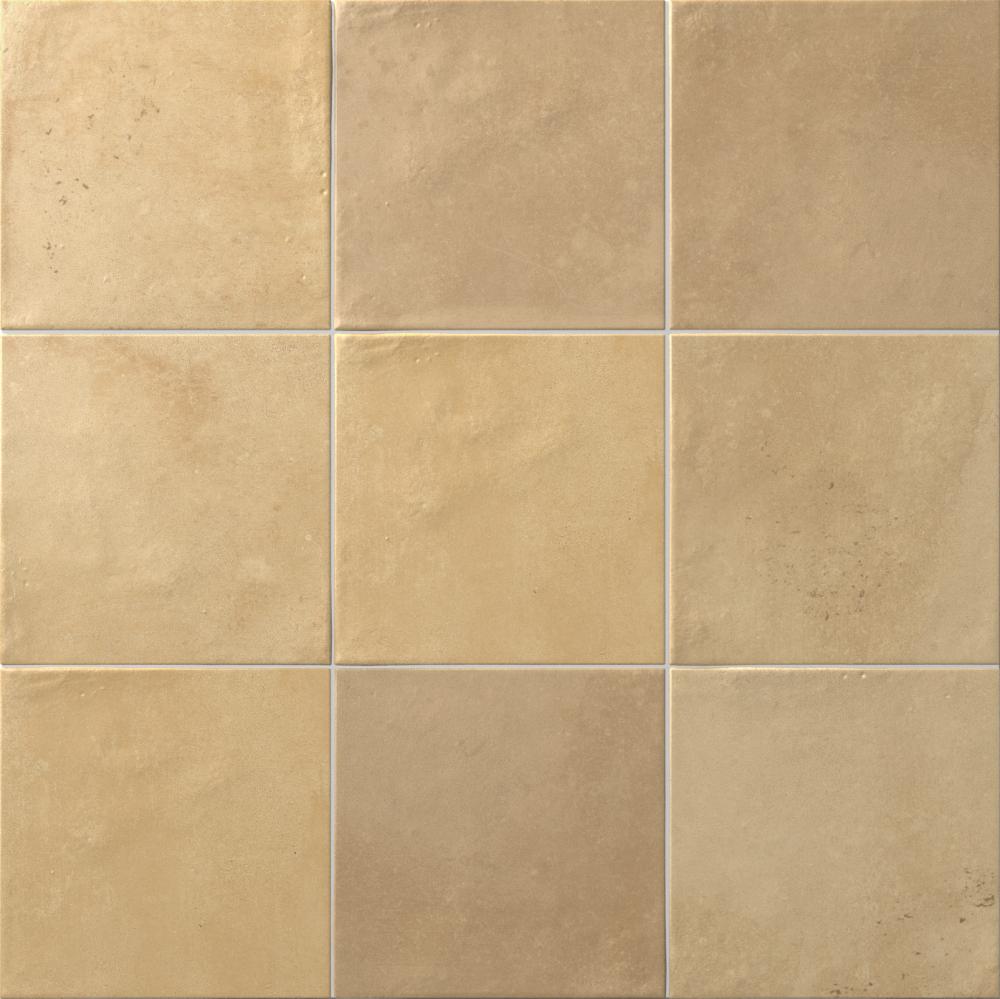 Carrelage effet zellige - Agadir Cotto oscuro mat
