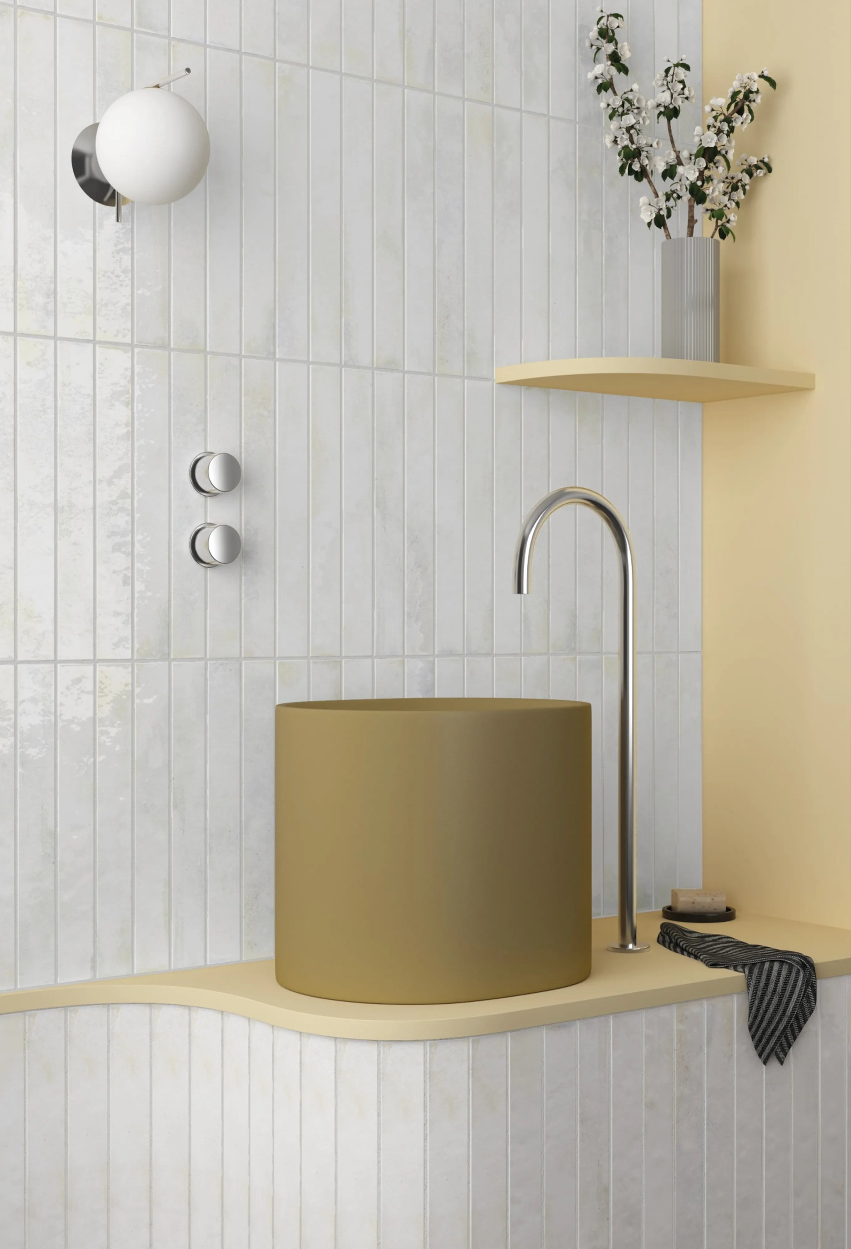 Faïence déco - Bali White