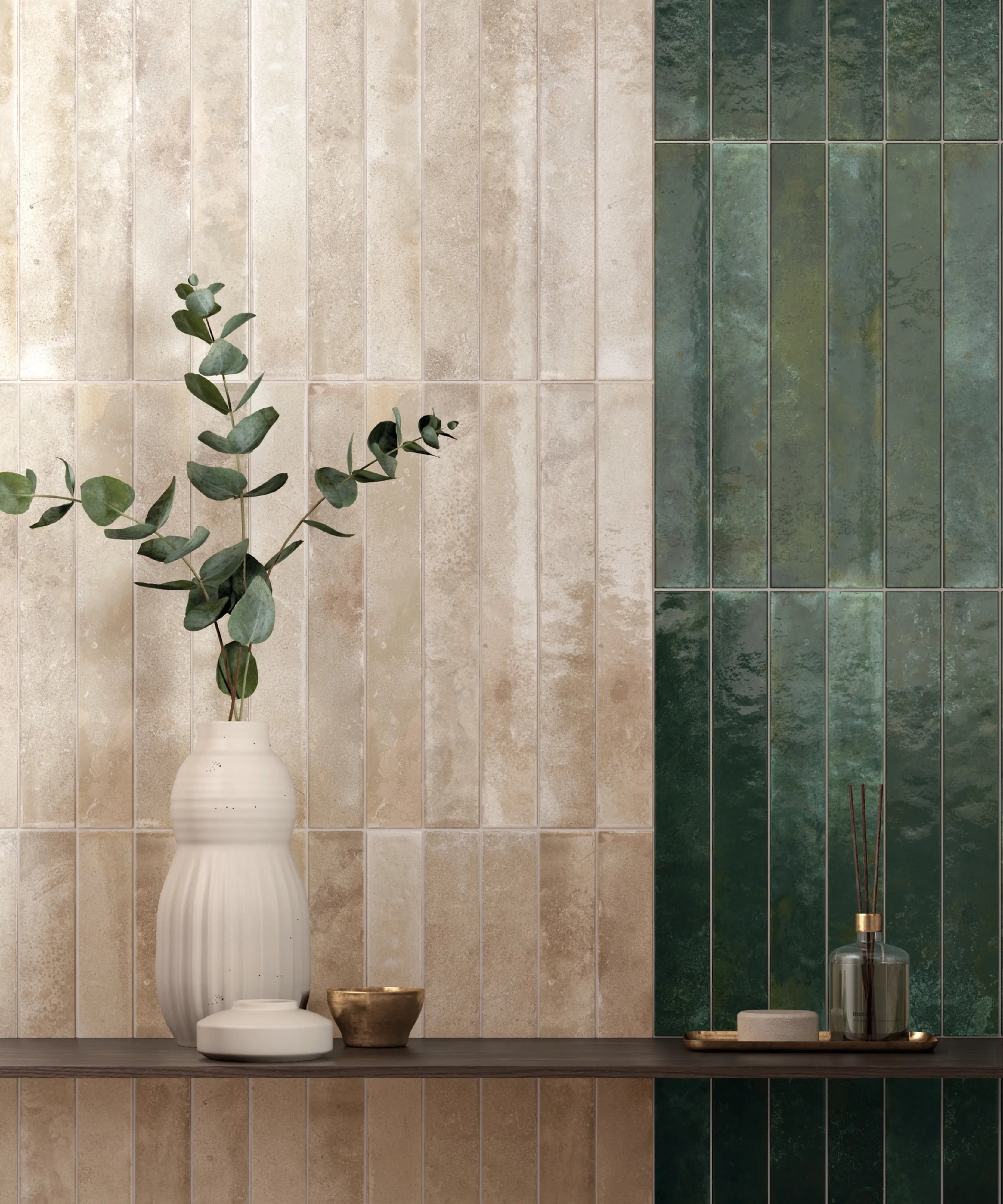 Faïence déco - Bali Almond