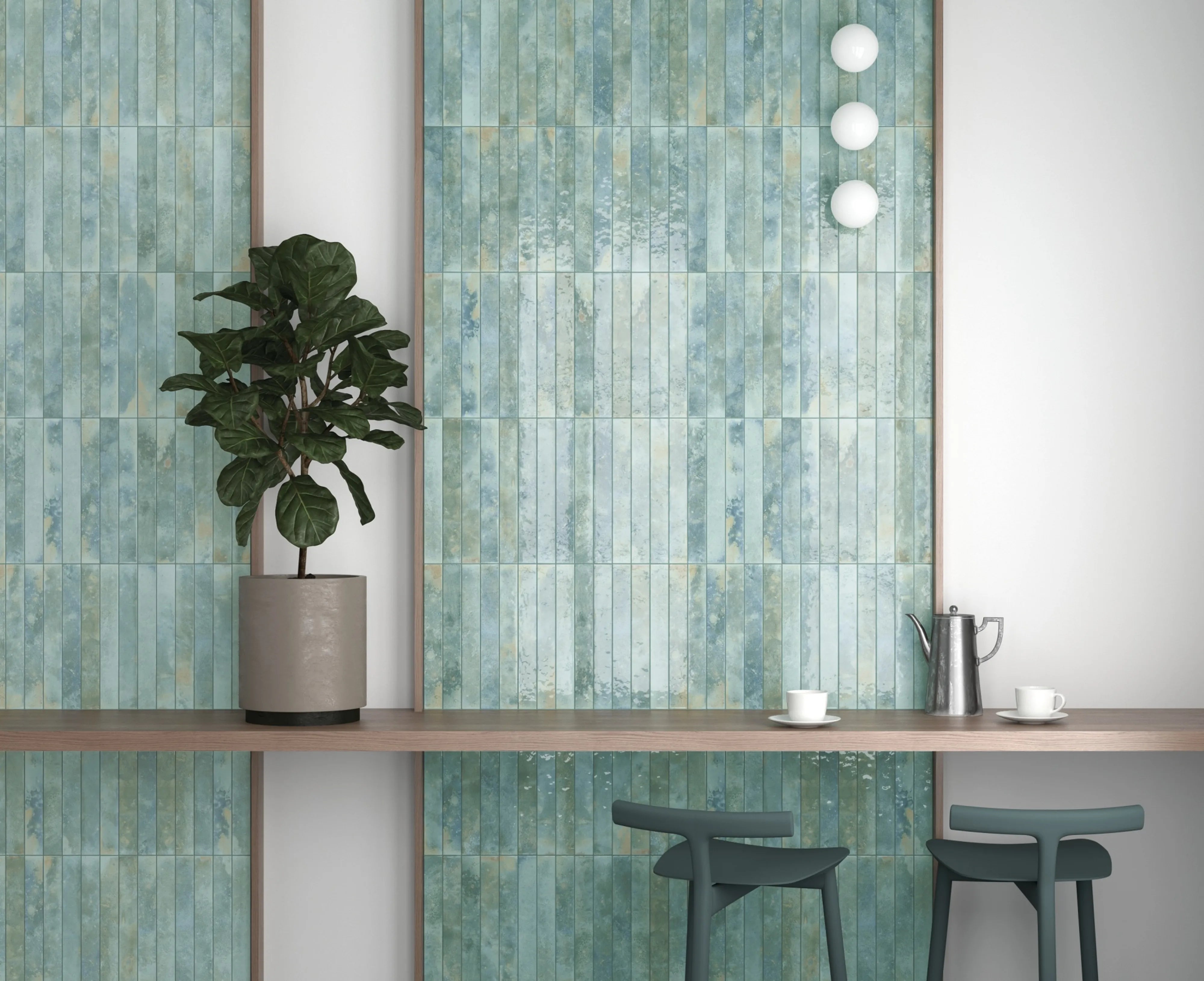 Faïence déco - Bali Aqua